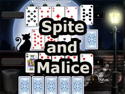 Play Spite and Malice Online, start card game
